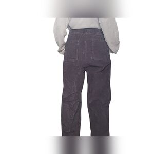 GAP 90s Y2K Style High Rise Dark Navy Corduroy Elastic Waist Pants